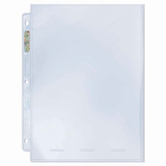 Ultra Pro: UP81415 1-Pocket Platinum Page with 8" X 10" Pocket