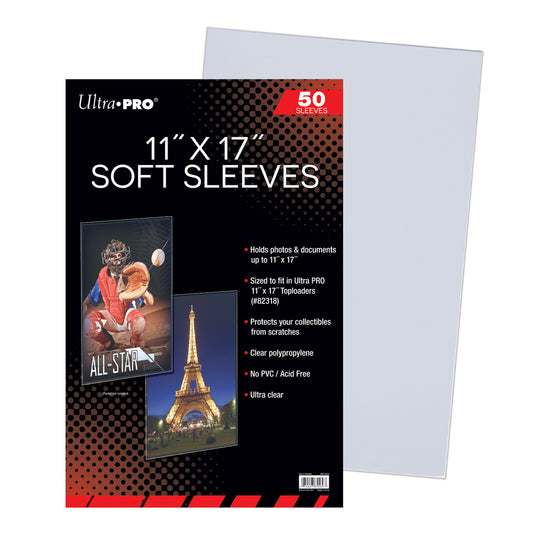 Ultra Pro: UP85569 11" x 17" Soft Sleeves