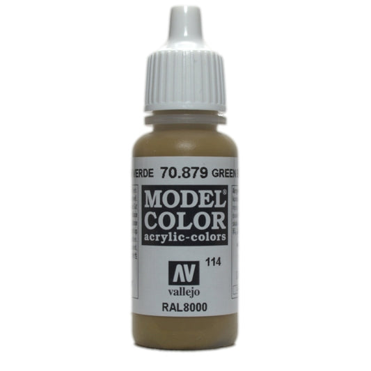 Vallejo Model Colour - Green Brown 17 ml Old Formulation