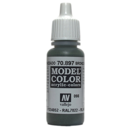 Vallejo Model Colour - Bronze Green 17 ml Old Formulation