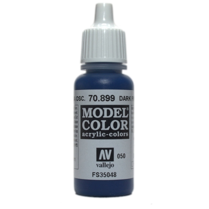 Vallejo Model Colour - Dark Prussian Blue 17 ml Old Formulation