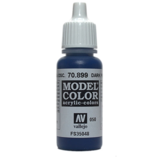 Vallejo Model Colour - Dark Prussian Blue 17 ml Old Formulation