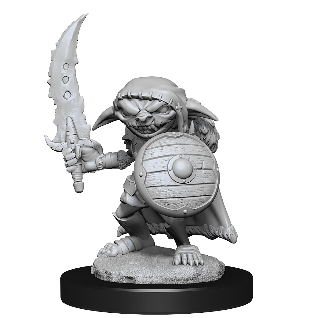 Pathfinder Deep Cuts Unpainted Miniatures Goblin Male Fighter