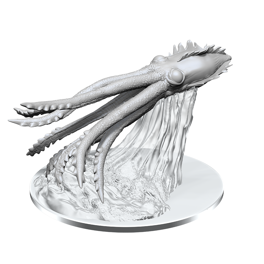 D&D Nolzurs Marvelous Unpainted Miniatures Juvenile Kraken