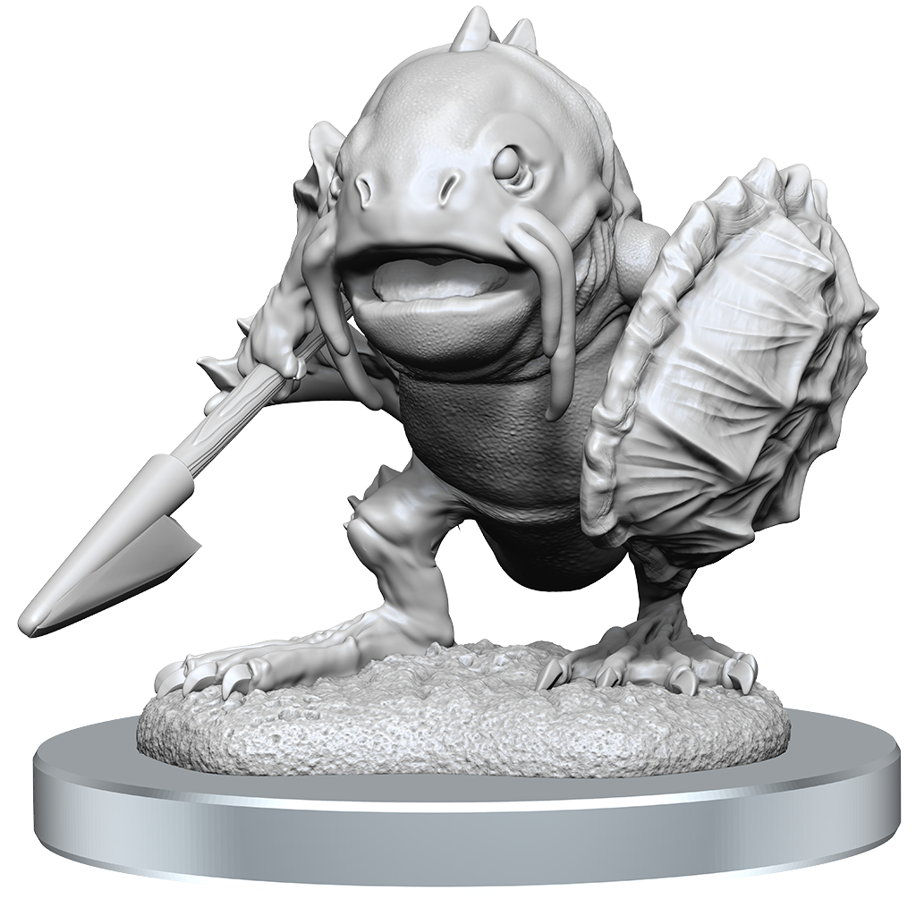 D&D Nolzurs Marvelous Miniatures Locathah & Seal