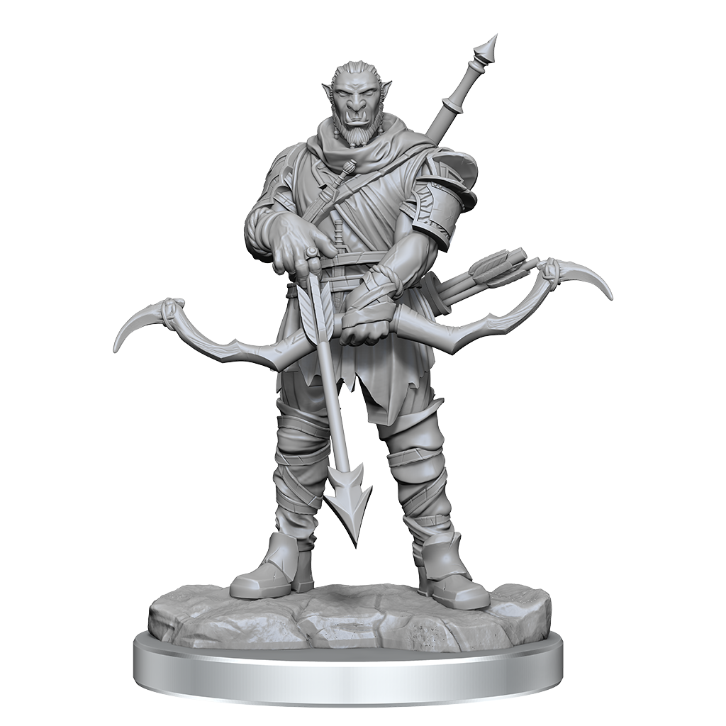 D&D Nolzurs Marvelous Unpainted Miniatures Orc Ranger Male