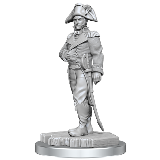 Wizkids Deep Cuts Unpainted Miniatures Ships Crew Box Set