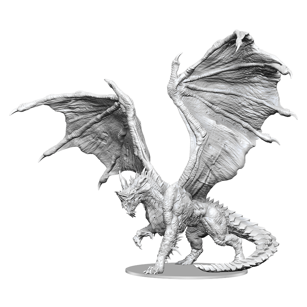 D&D Nolzurs Marvelous Miniatures Adult Blue Dragon