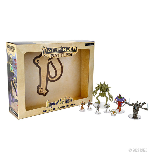 Pathfinder Battles Impossible Lands Accursed Constructs Boxed Set