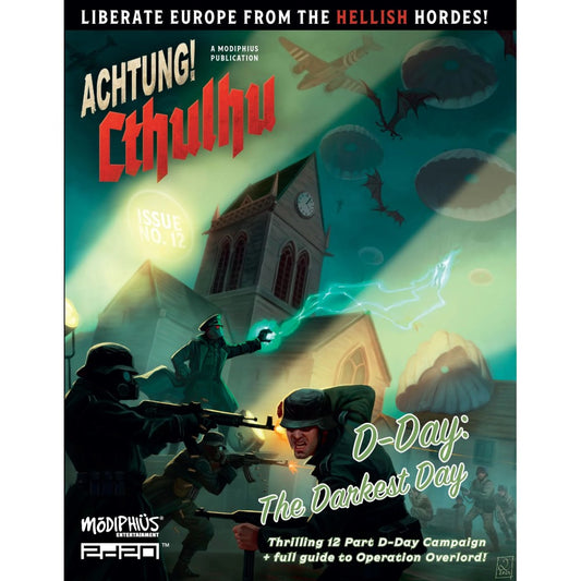 Achtung! Cthulhu 2d20 RPG - D-Day: The Darkest Day