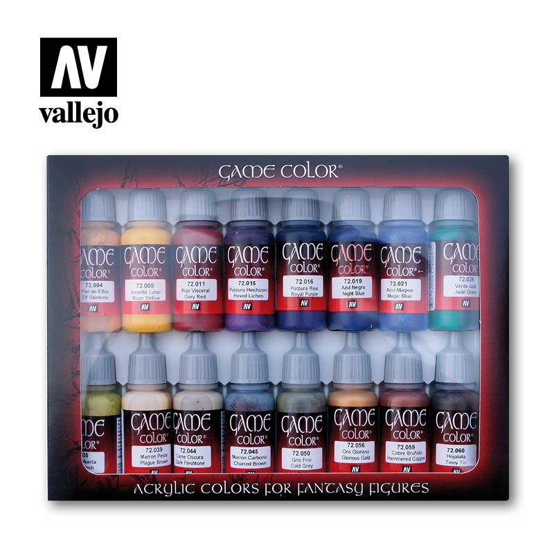 Vallejo - Game Colour - Advanced 16 Colour Set