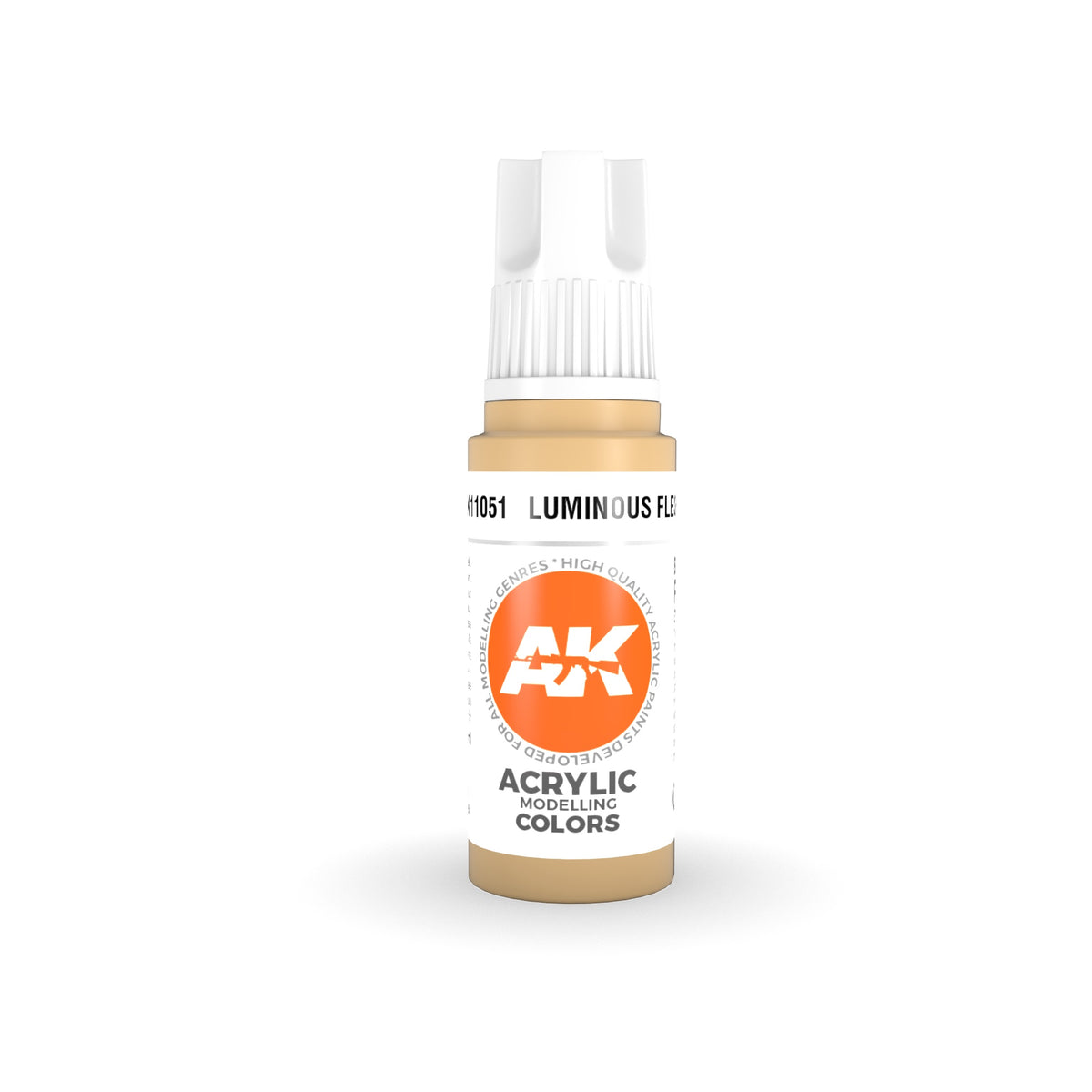 AK Interactive - 3 Gen Acrylics - Luminous Flesh 17ml