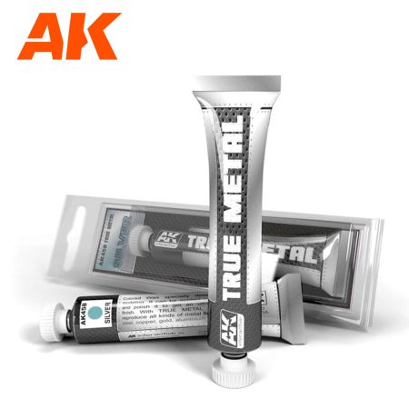 AK Interactive - Metallics - True Metal Silver 30ml