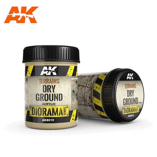 AK Interactive - Dioramas - Terrains Dry Ground 250ml