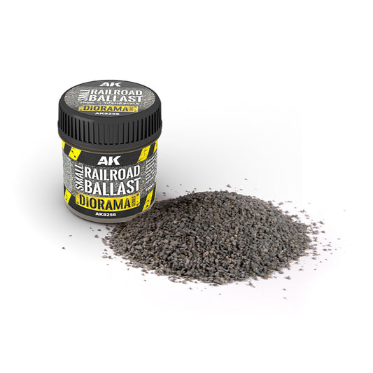 AK Interactive - Dioramas - Terrains - Small Railroad Ballast 1/72