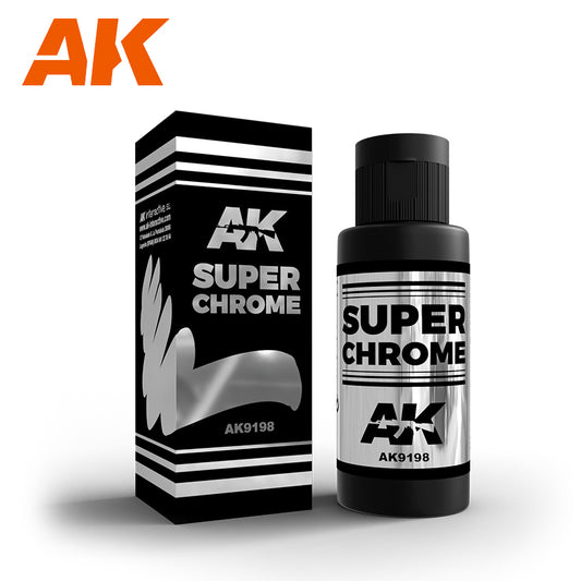 AK Interactive - Metallics - Super Chrome 60ml