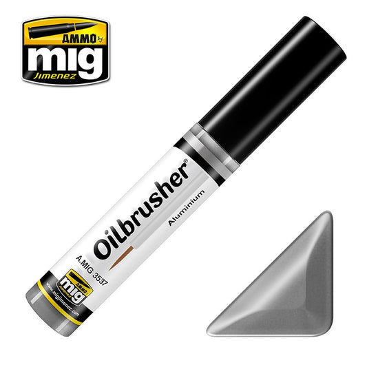Ammo by MIG -  Oilbrushers - Aluminium