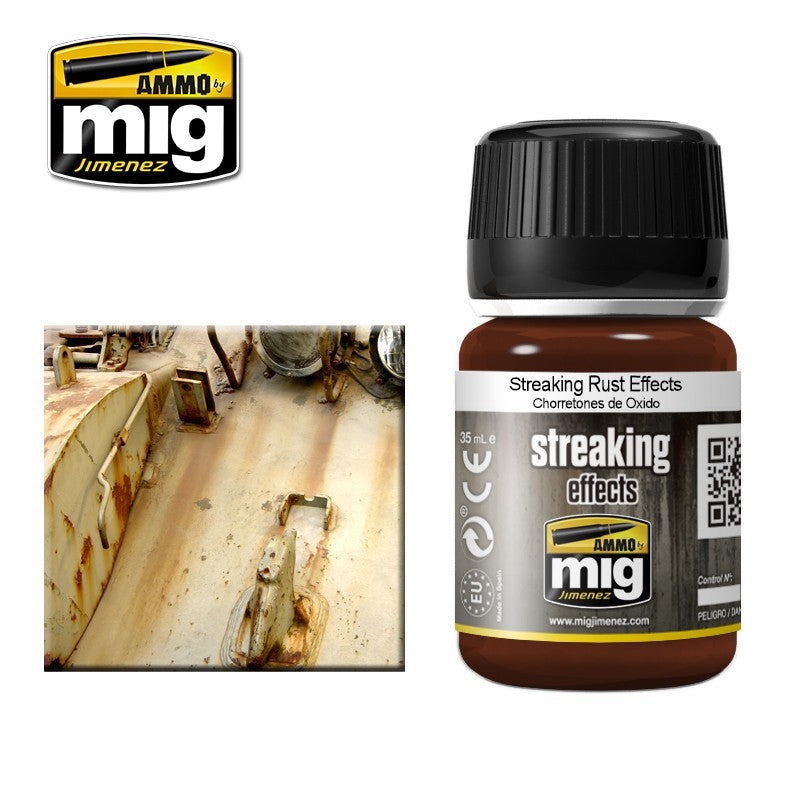 Ammo by MIG -  Enamel Streaking Effects - Streaking Rust Effects 35ml