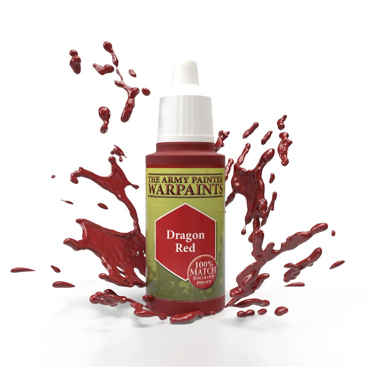 Army Painter - Warpaints - Dragon Red Acrylic Paint 18ml