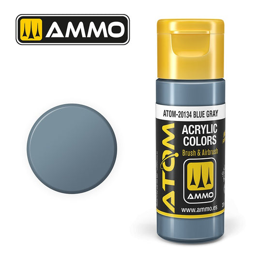 Ammo by MIG - Atom Color - Blue Gray 20ml