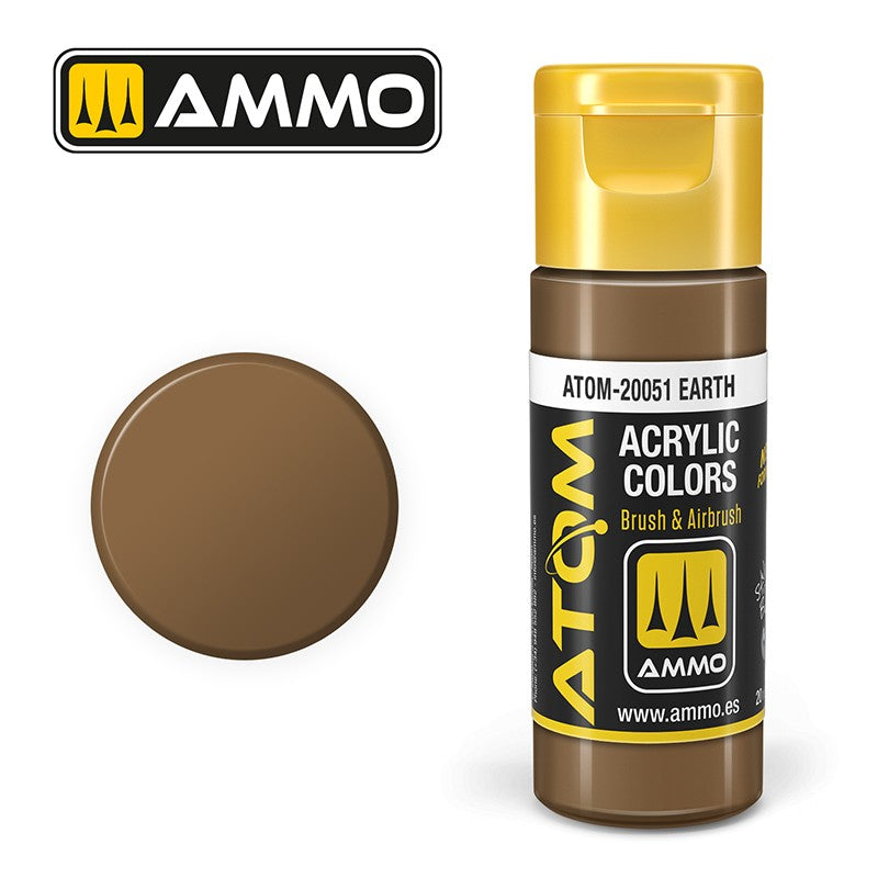 Ammo by MIG - Atom Color - Earth 20ml