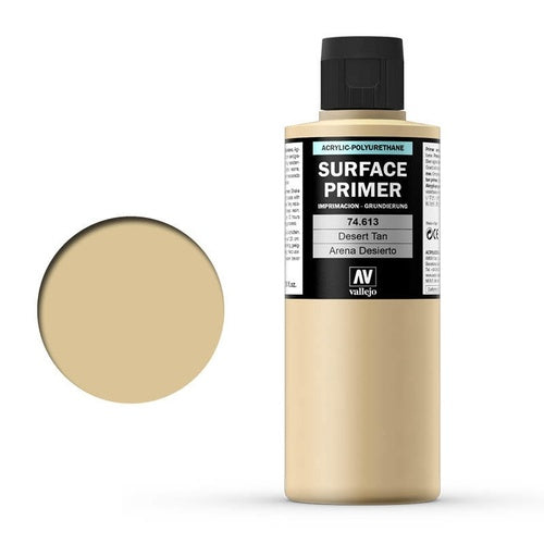 Vallejo - Surface Primer - Desert Tan 200ml