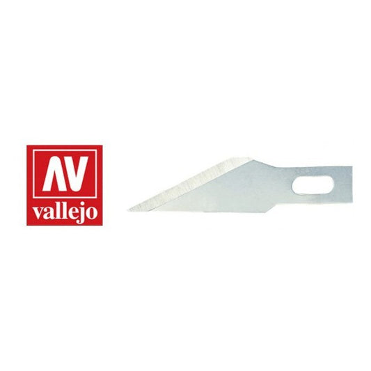 Vallejo - Hobby Tools - #11 Classic Fine Point Blades (5) - for no.1 handle