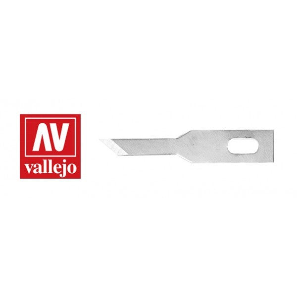 Vallejo - Hobby Tools - #68 Stencil Edge Blades (5) - for no.1 handle