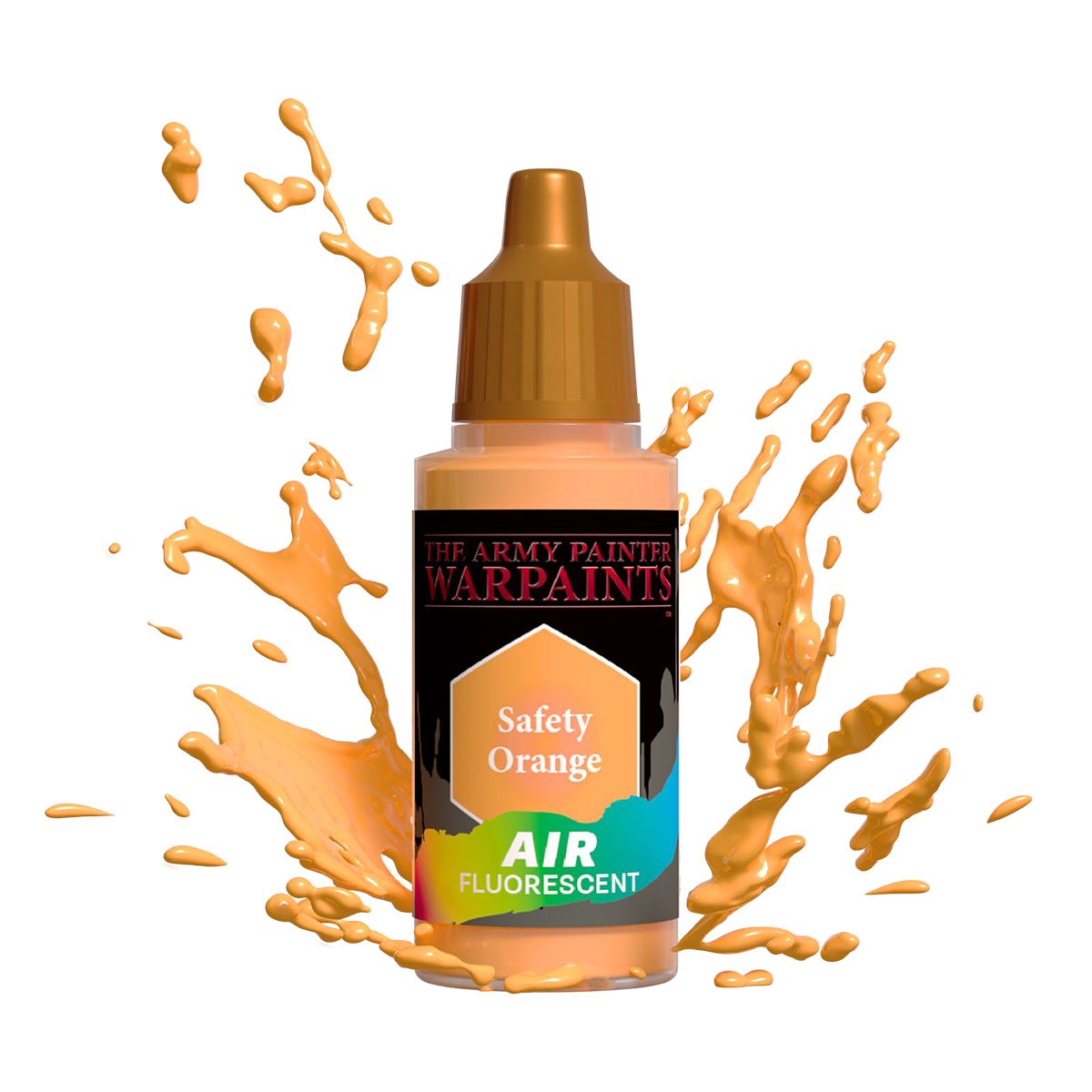 Army Painter - Metallics - Air Safety Orange Fluo Acrylic Paint 18ml