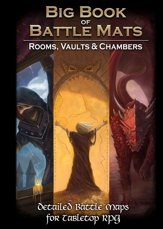 Big Book of Battle Mats Rooms Vaults Chambers