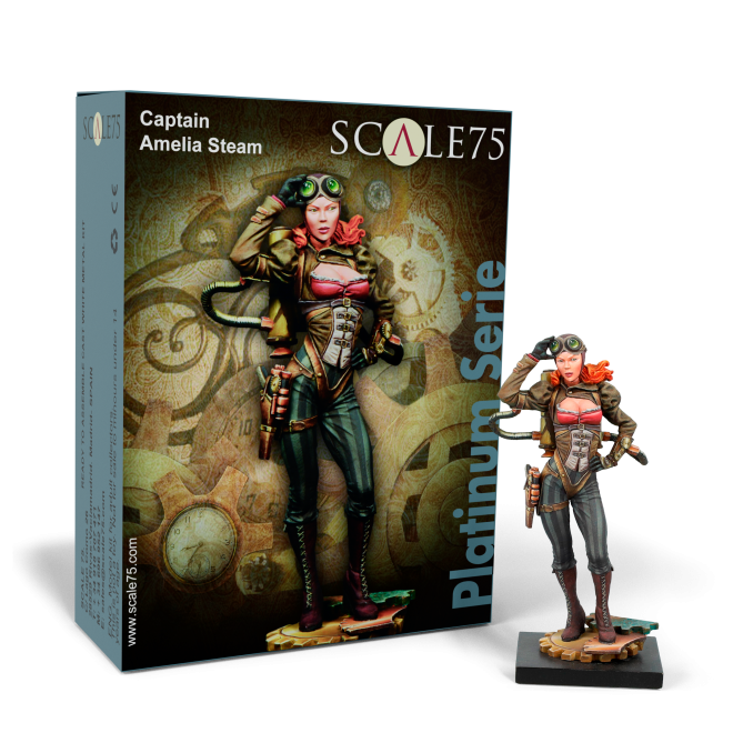 Scale 75 - Figures - Platinum - Captain Amelia Steam 75mm
