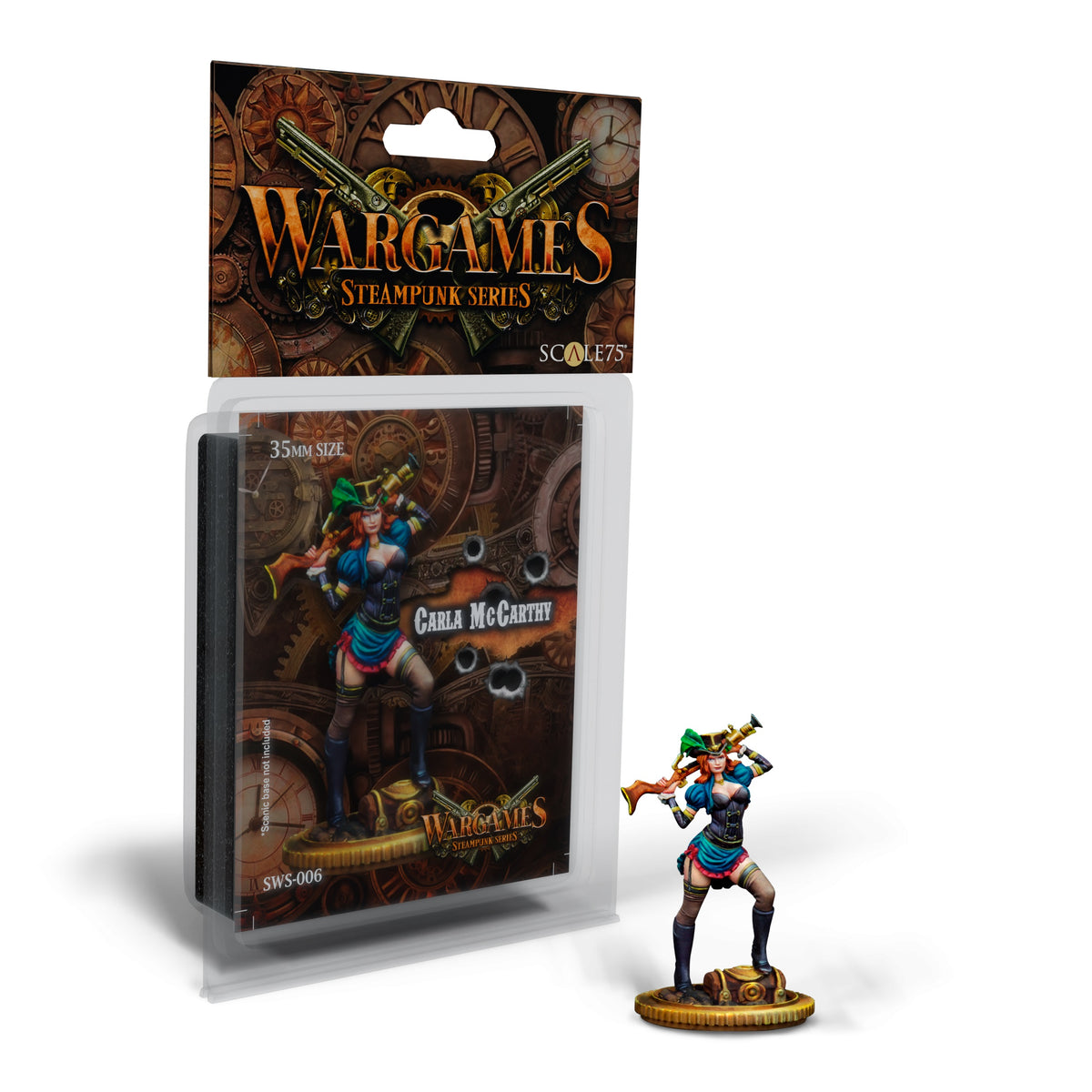 Scale 75 - Figures - Steampunk Wargames - Carla Mc Carthy 35mm