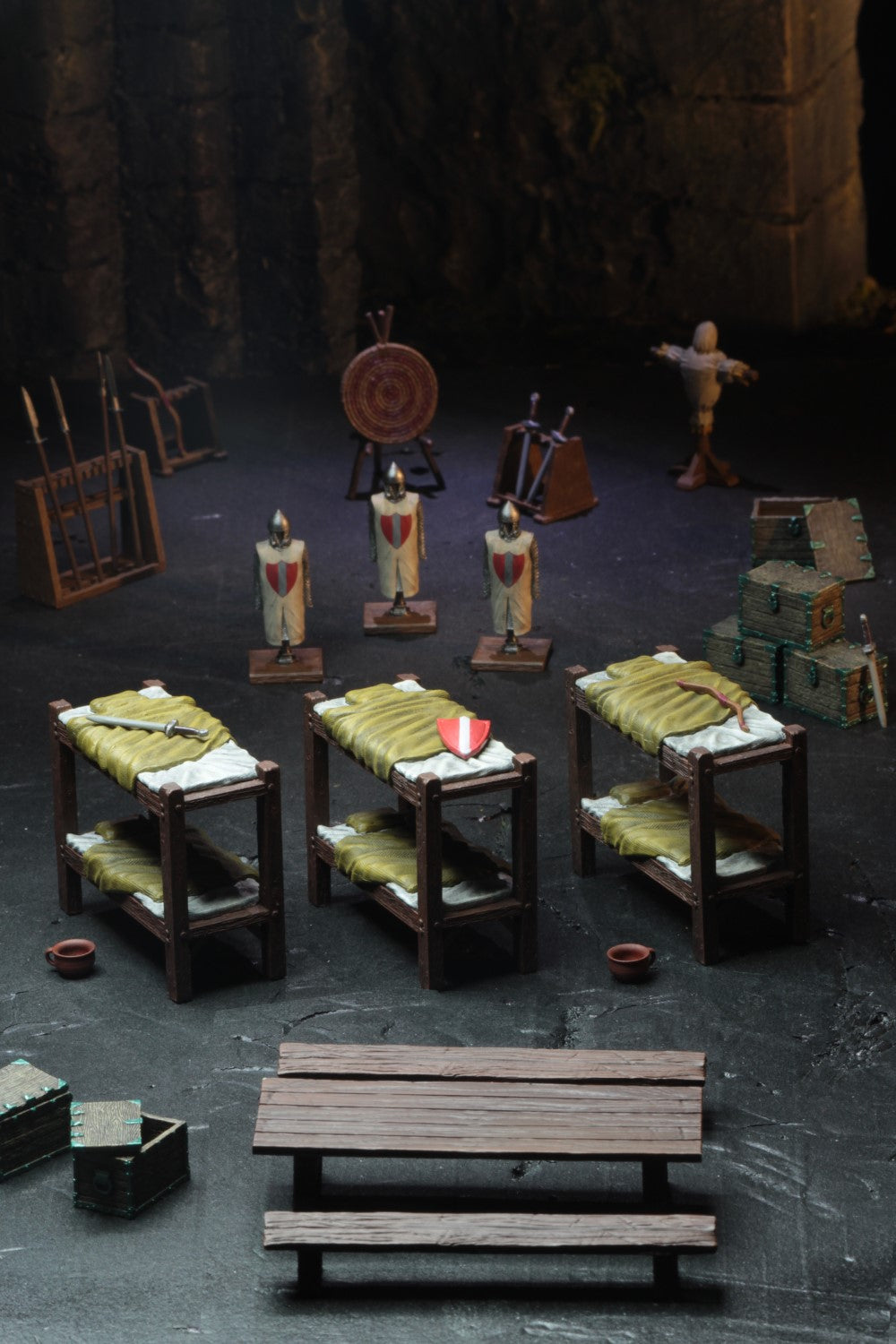 WizKids 4D Settings Castle Barracks