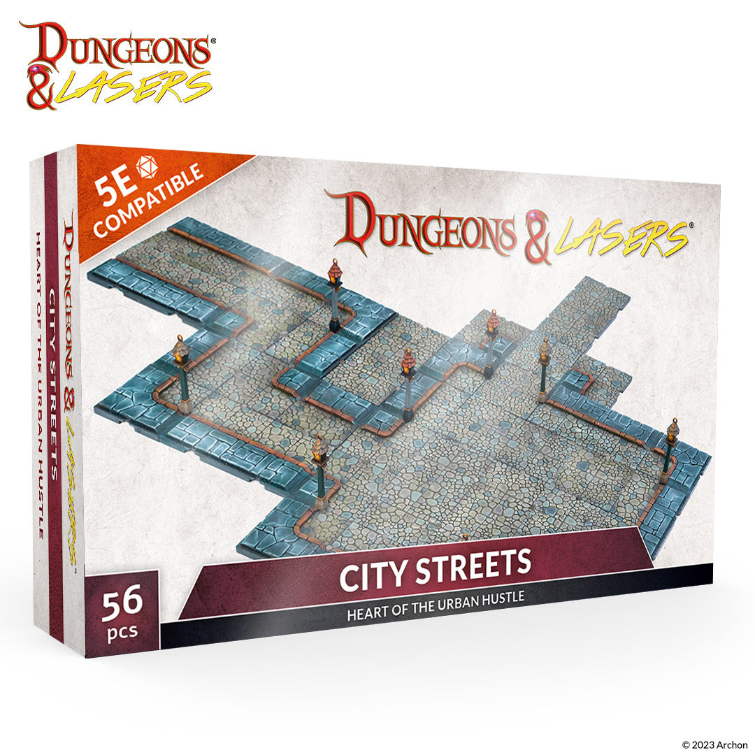 Dungeons & Lasers: Expansion Bits - City Streets