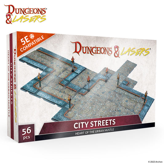Dungeons & Lasers: Expansion Bits - City Streets