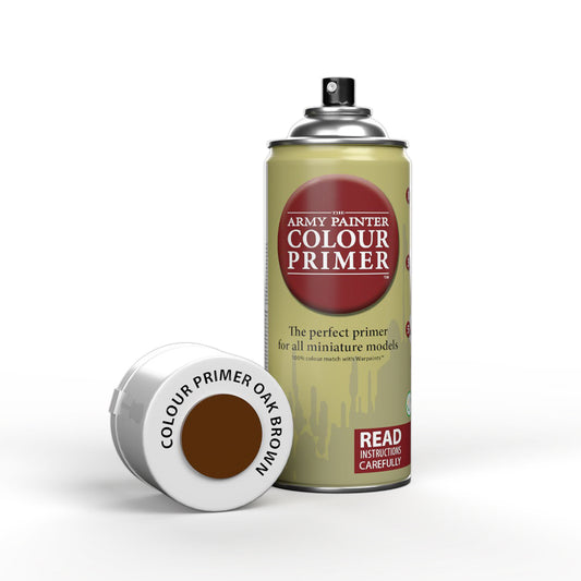 Army Painter Aerosol Spray Primer - Oak Brown 400ml