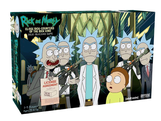Rick and Morty - Close Encounters of the Rick Kind Deck Building Game