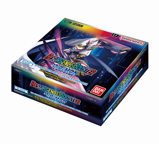 Digimon Card Game: Reboot Booster Display – Resurgence [RB01]