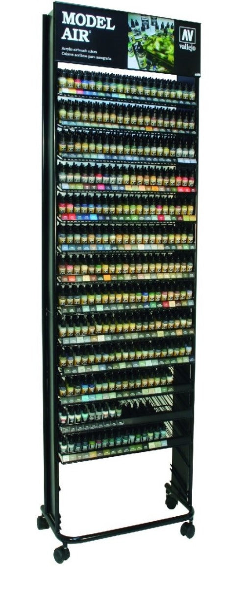 Vallejo - Model Air - Complete Range Stand Display (Stand with Stock)