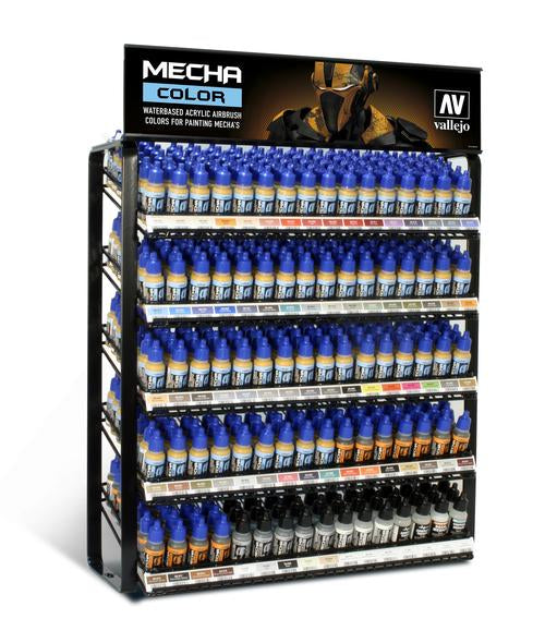 Vallejo - Mecha Colour - Complete Range Stand Display (Stand with Stock)