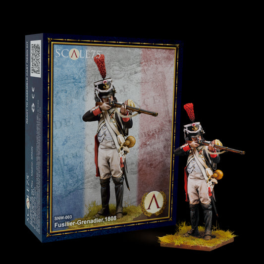 Scale 75 - Figures - Napoleonic - Fusilier-Grenadier; 1808  75mm