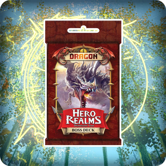 Hero Realms Dragon Boss Deck Display