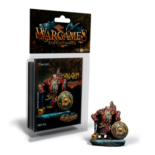 Scale 75 - Figures - Fantasy Wargames - Kalgrin Storm Hammer 35mm