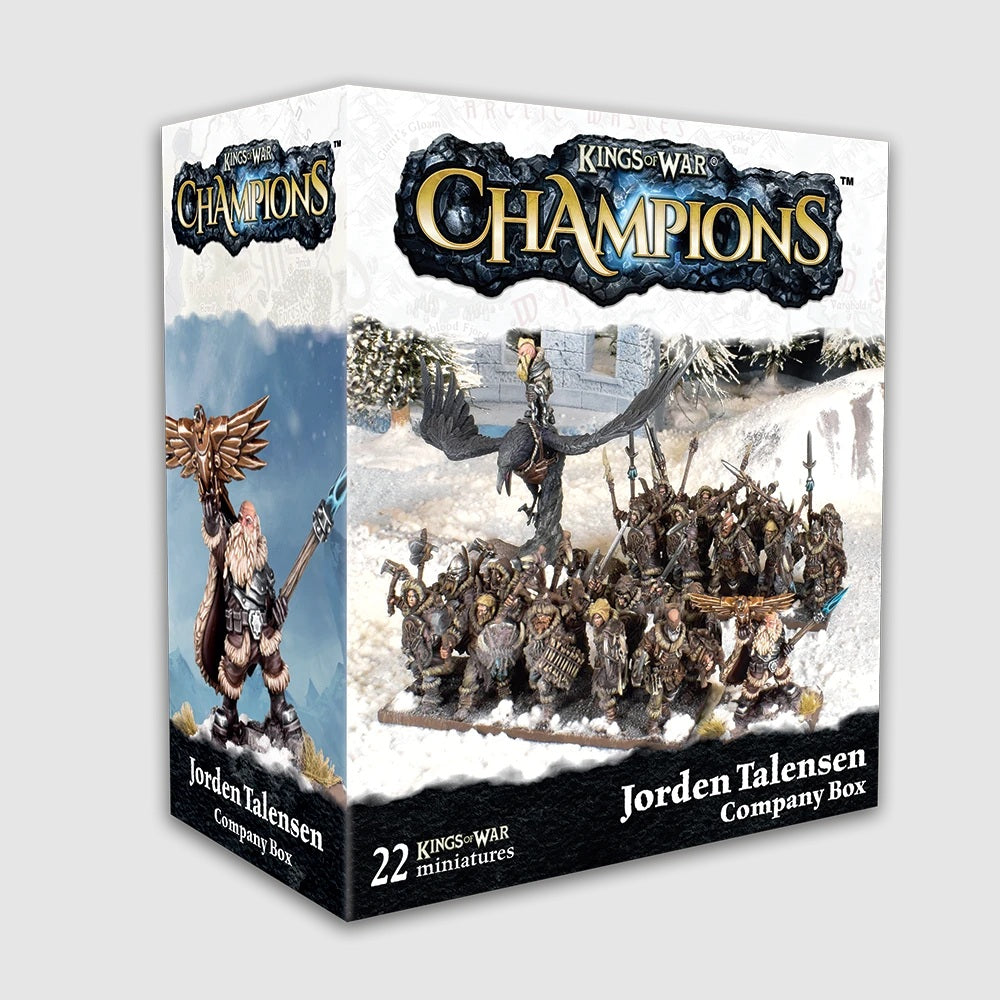 Kings of War Champions - Jorden Talensen Company Box