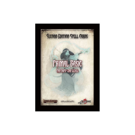 Pathfinder 2nd Edition Accessories: Pathfinder Spell Deck: Primal