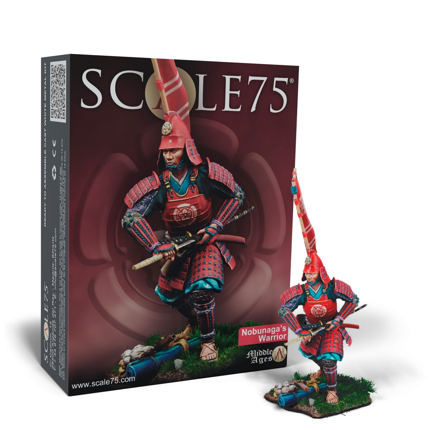 Scale 75 - Figures - Middle Age - Nobunaga Warrior 75mm