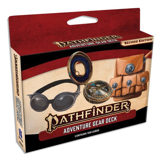 Pathfinder 2nd Edition Accessories: Pathfinder Adventure Gear Deck
