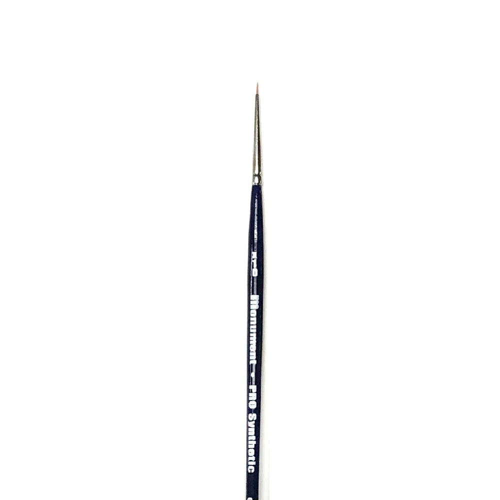 Monument Pro Synthetic Singles - 10/0 Micro Detail Brush