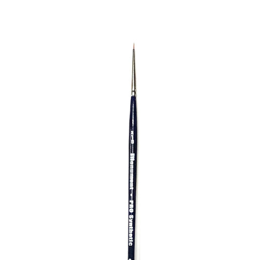 Monument Pro Synthetic Singles - 10/0 Micro Detail Brush