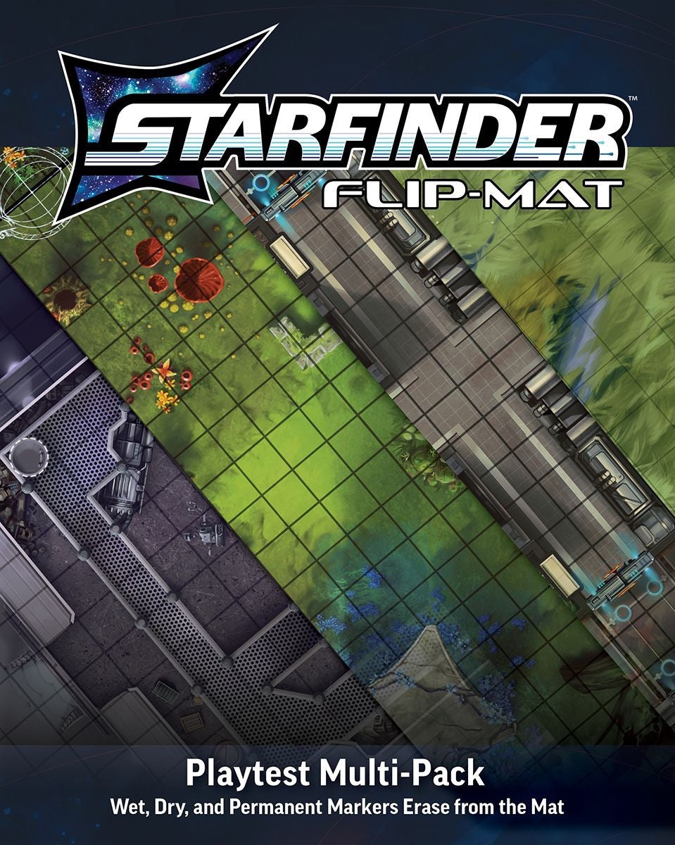 Starfinder Maps: Starfinder Flip-Mat: Playtest Multi-Pack